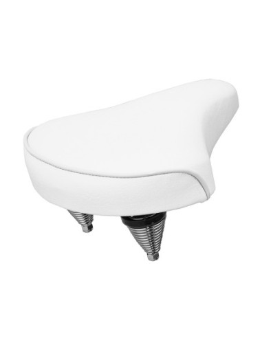 Beach Cruisers Saddle 209 White.